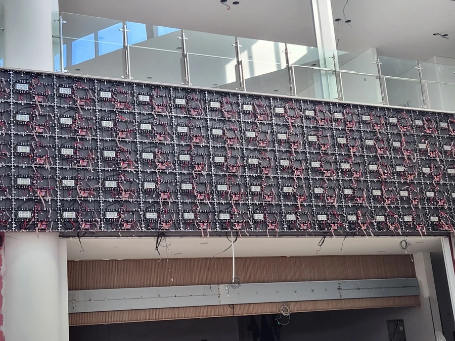 LED 모듈 근접 시공
